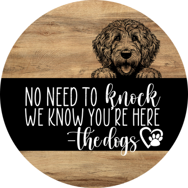 Dog Door Hanger, Hello Brought Treats Door Hanger, DCO-01975-DH, 18
